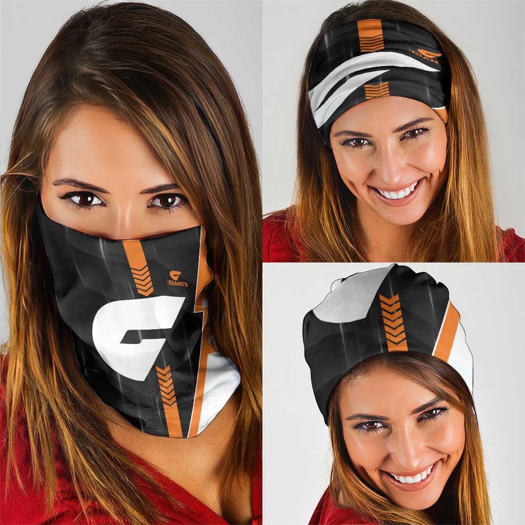 Greater Western Sydney Giants Neck Gaiter Modern Geometric Sports Graphic Style