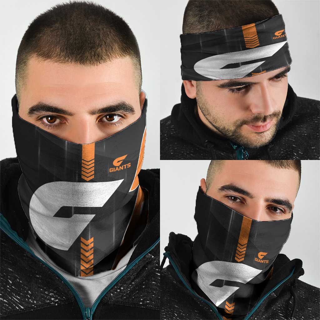 Greater Western Sydney Giants Neck Gaiter Modern Geometric Sports Graphic Style