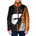 Personalized Greater Western Sydney Giants Padded Jacket Modern Geometric Sports Graphic Style