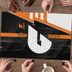 Greater Western Sydney Giants Puzzle Modern Geometric Sports Graphic Style
