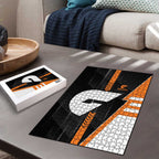 Greater Western Sydney Giants Puzzle Modern Geometric Sports Graphic Style