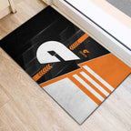 Greater Western Sydney Giants Rubber Doormat Modern Geometric Sports Graphic Style