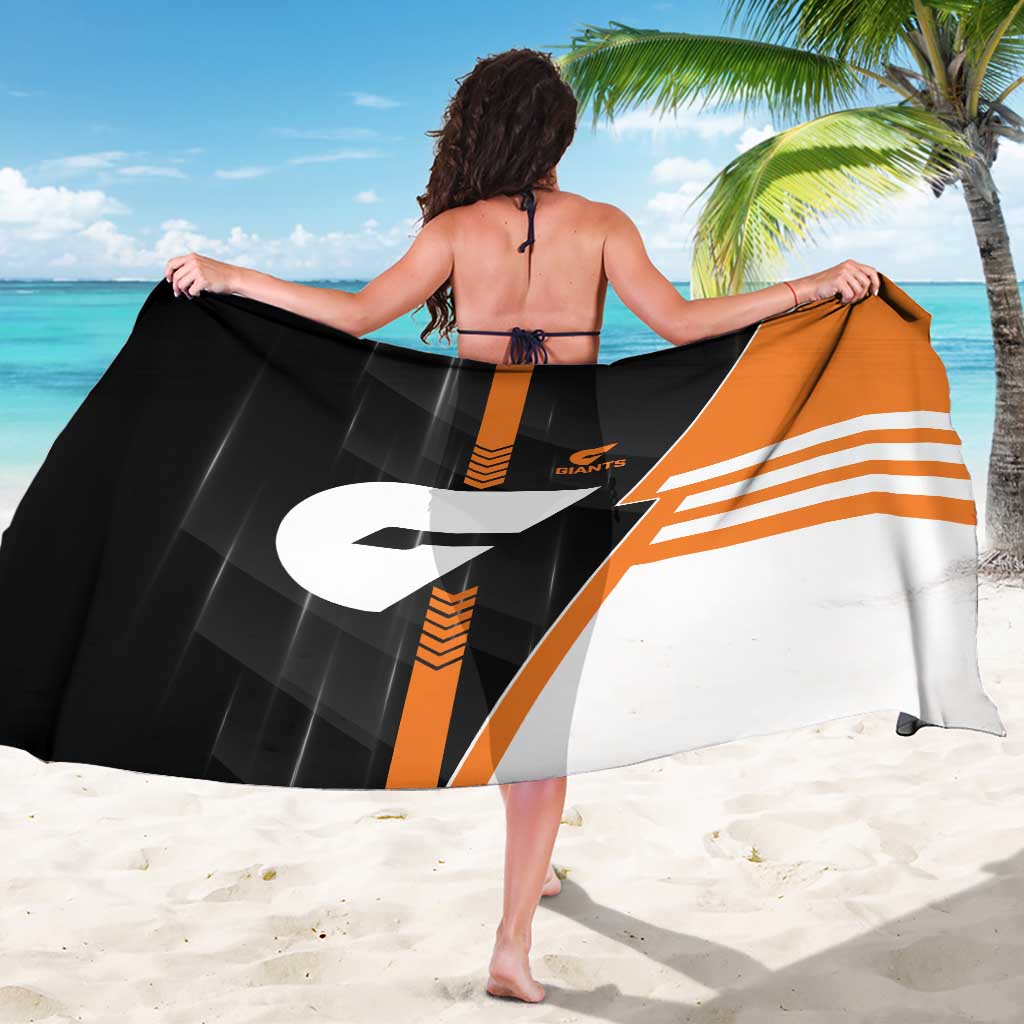 Greater Western Sydney Giants Sarong Modern Geometric Sports Graphic Style