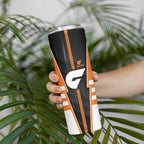 Personalized Greater Western Sydney Giants Skinny Tumbler Modern Geometric Sports Graphic Style