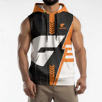 Personalized Greater Western Sydney Giants Sleeveless Hoodie Modern Geometric Sports Graphic Style