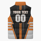 Personalized Greater Western Sydney Giants Sleeveless Puffer Jacket Modern Geometric Sports Graphic Style