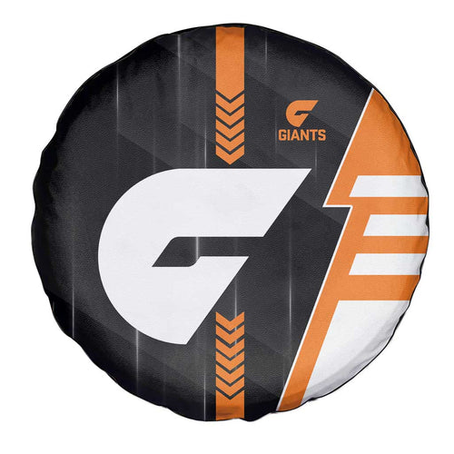 Greater Western Sydney Giants Spare Tire Cover Modern Geometric Sports Graphic Style
