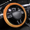 Greater Western Sydney Giants Steering Wheel Cover Modern Geometric Sports Graphic Style