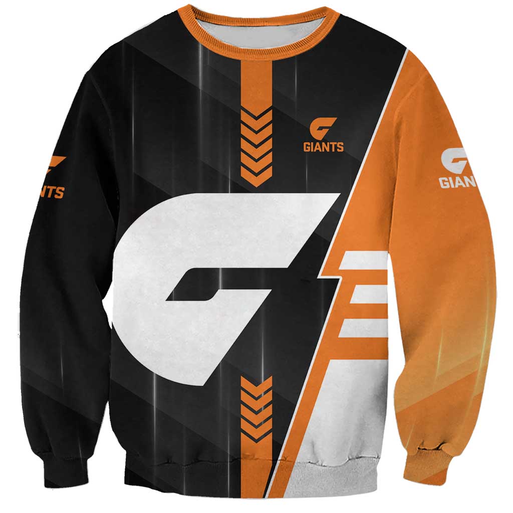 Personalized Greater Western Sydney Giants Sweatshirt Modern Geometric Sports Graphic Style