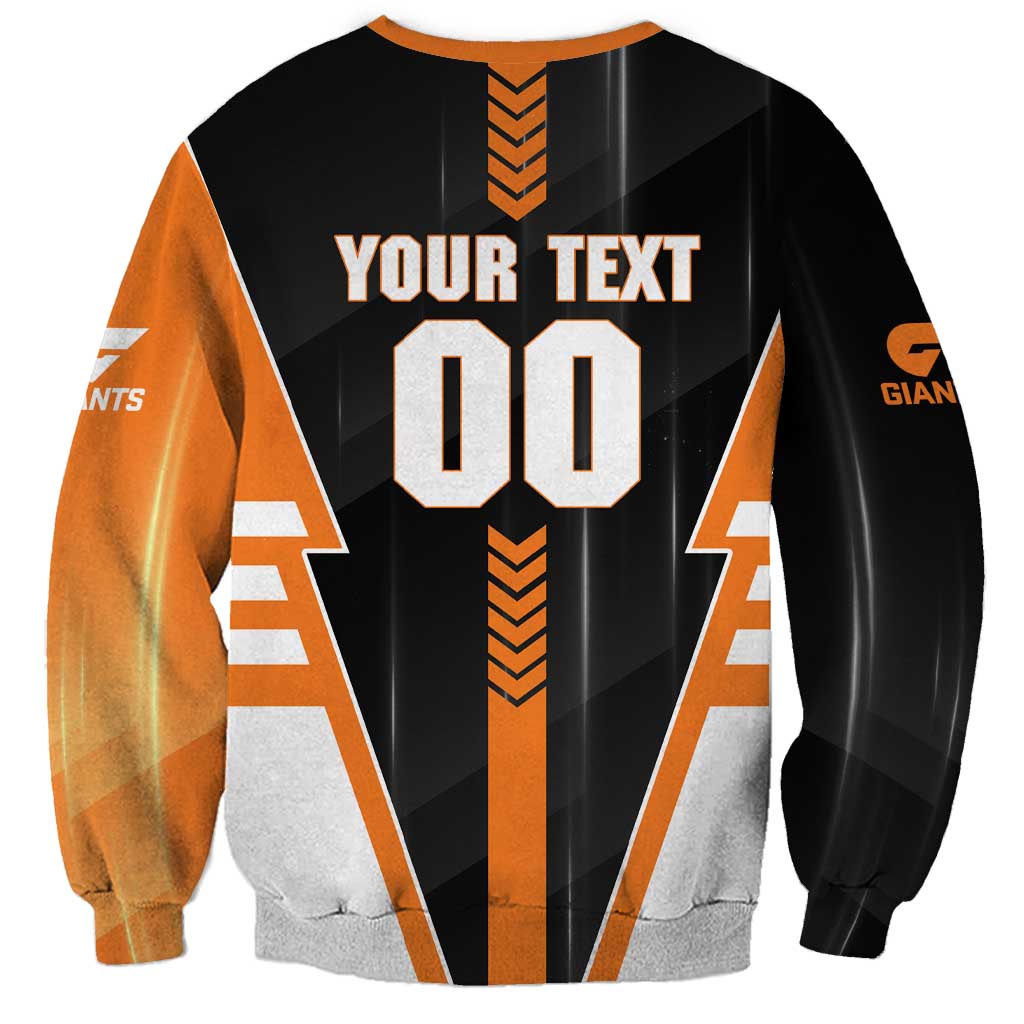 Personalized Greater Western Sydney Giants Sweatshirt Modern Geometric Sports Graphic Style