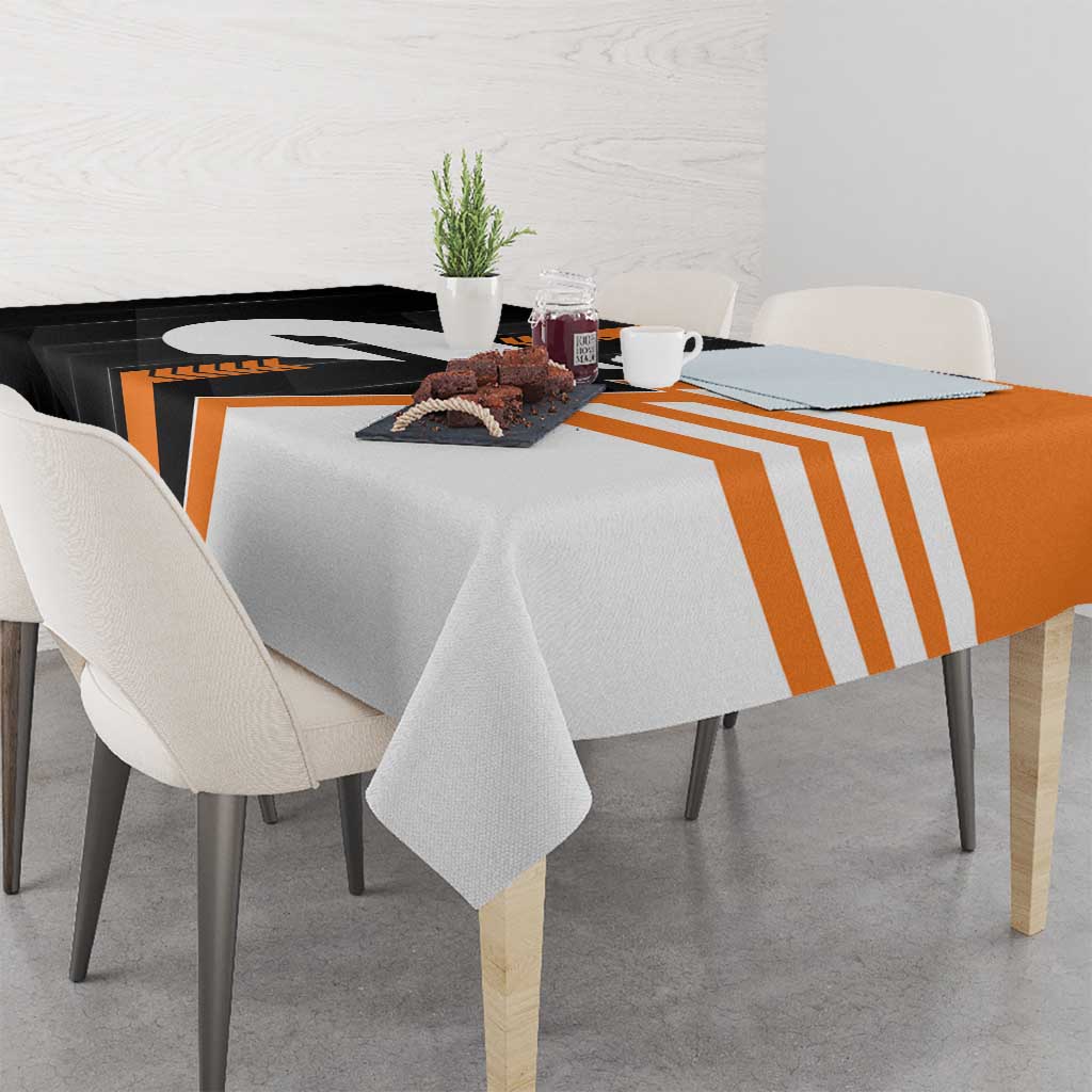 Greater Western Sydney Giants Tablecloth Modern Geometric Sports Graphic Style