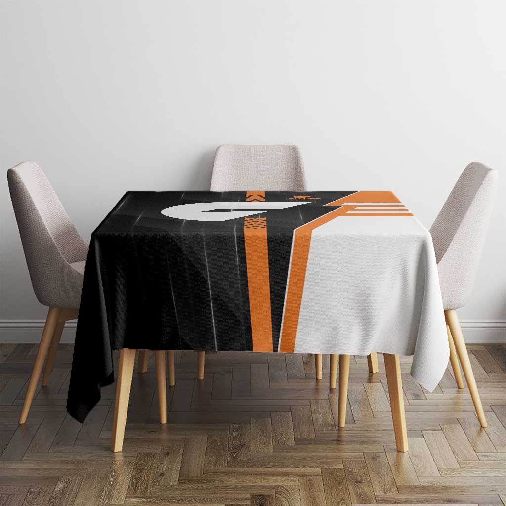 Greater Western Sydney Giants Tablecloth Modern Geometric Sports Graphic Style