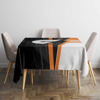 Greater Western Sydney Giants Tablecloth Modern Geometric Sports Graphic Style