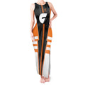 Personalized Greater Western Sydney Giants Tank Maxi Dress Modern Geometric Sports Graphic Style
