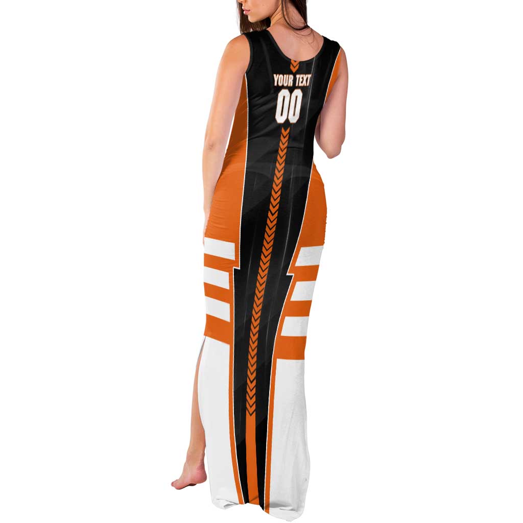 Personalized Greater Western Sydney Giants Tank Maxi Dress Modern Geometric Sports Graphic Style