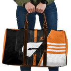 Greater Western Sydney Giants Travel Bag Modern Geometric Sports Graphic Style