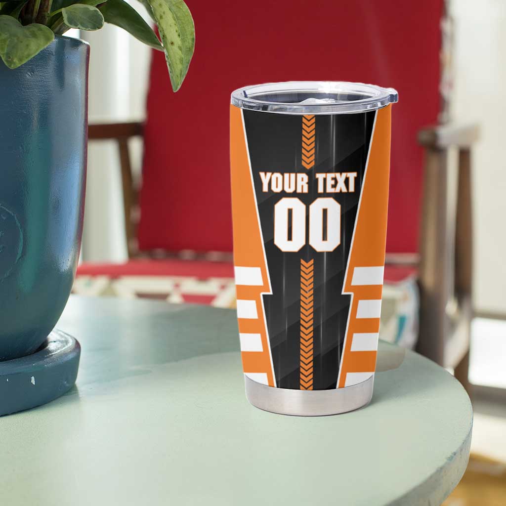 Personalized Greater Western Sydney Giants Tumbler Cup Modern Geometric Sports Graphic Style