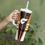 Personalized Greater Western Sydney Giants Tumbler With Handle Modern Geometric Sports Graphic Style