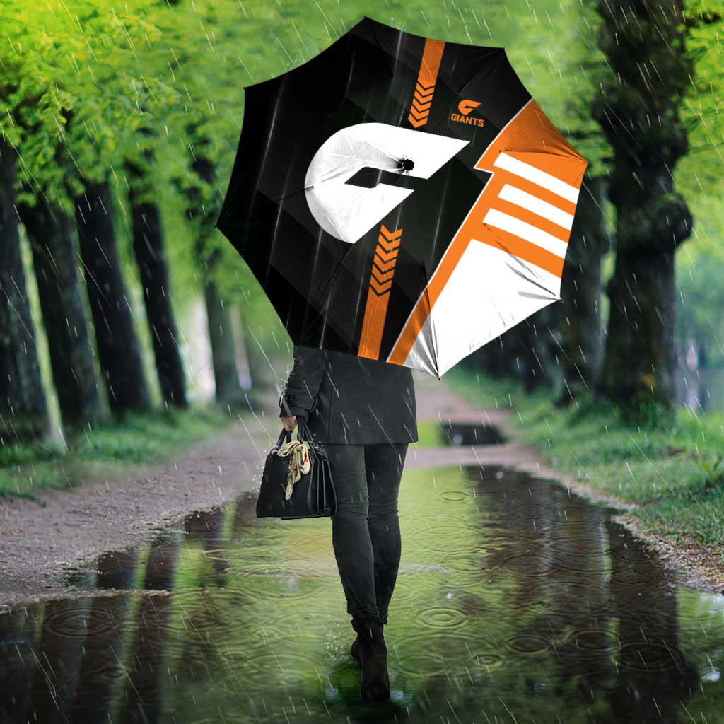 Greater Western Sydney Giants Umbrella Modern Geometric Sports Graphic Style