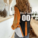 Personalized Greater Western Sydney Giants Women Casual Shirt Modern Geometric Sports Graphic Style