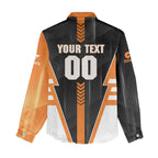 Personalized Greater Western Sydney Giants Women Casual Shirt Modern Geometric Sports Graphic Style