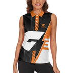 Personalized Greater Western Sydney Giants Women Sleeveless Polo Shirt Modern Geometric Sports Graphic Style