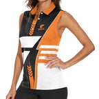 Personalized Greater Western Sydney Giants Women Sleeveless Polo Shirt Modern Geometric Sports Graphic Style