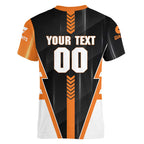 Personalized Greater Western Sydney Giants Women V-Neck T-Shirt Modern Geometric Sports Graphic Style