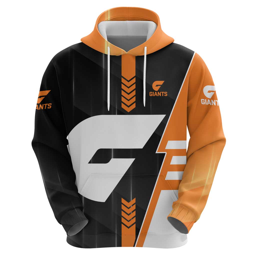 Personalized Greater Western Sydney Giants Zip Hoodie Modern Geometric Sports Graphic Style