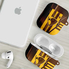 Hawthorn Hawks AirPods Case Modern Geometric Sports Graphic Style