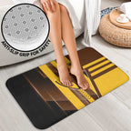 Hawthorn Hawks Bathroom Set Modern Geometric Sports Graphic Style