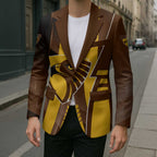 Personalized Hawthorn Hawks Blazer Modern Geometric Sports Graphic Style