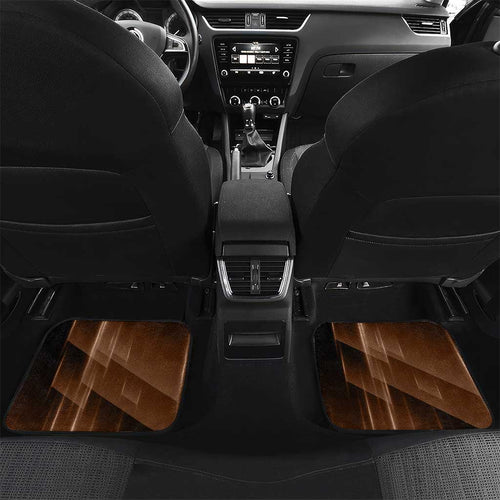 Personalized Hawthorn Hawks Car Mats Modern Geometric Sports Graphic Style
