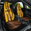 Hawthorn Hawks Car Seat Cover Modern Geometric Sports Graphic Style
