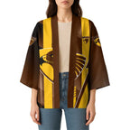 Personalized Hawthorn Hawks Kimono Modern Geometric Sports Graphic Style