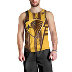 Personalized Hawthorn Hawks Men Tank Top Modern Geometric Sports Graphic Style