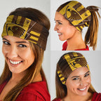 Hawthorn Hawks Neck Gaiter Modern Geometric Sports Graphic Style