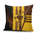 Hawthorn Hawks Pillow Cover Modern Geometric Sports Graphic Style