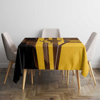 Hawthorn Hawks Tablecloth Modern Geometric Sports Graphic Style