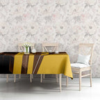 Hawthorn Hawks Tablecloth Modern Geometric Sports Graphic Style
