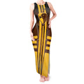 Personalized Hawthorn Hawks Tank Maxi Dress Modern Geometric Sports Graphic Style