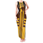 Personalized Hawthorn Hawks Tank Maxi Dress Modern Geometric Sports Graphic Style