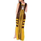Personalized Hawthorn Hawks Tank Maxi Dress Modern Geometric Sports Graphic Style