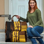 Hawthorn Hawks Travel Bag Modern Geometric Sports Graphic Style