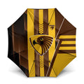 Hawthorn Hawks Umbrella Modern Geometric Sports Graphic Style