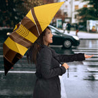Hawthorn Hawks Umbrella Modern Geometric Sports Graphic Style