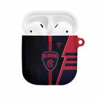 Melbourne Demons AirPods Case Modern Geometric Sports Graphic Style