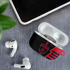 Melbourne Demons AirPods Case Modern Geometric Sports Graphic Style