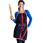 Melbourne Demons Apron Modern Geometric Sports Graphic Style