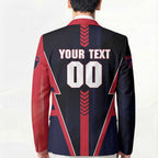 Personalized Melbourne Demons Blazer Modern Geometric Sports Graphic Style